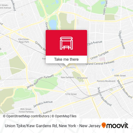 Union Tpke/Kew Gardens Rd map