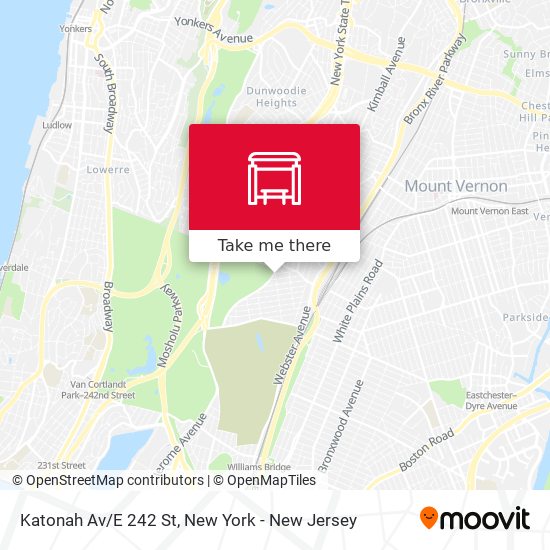 Mapa de Katonah Av/E 242 St