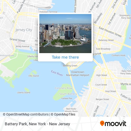 Battery Park map