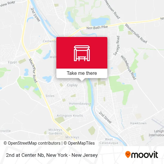 2nd at Center Nb map