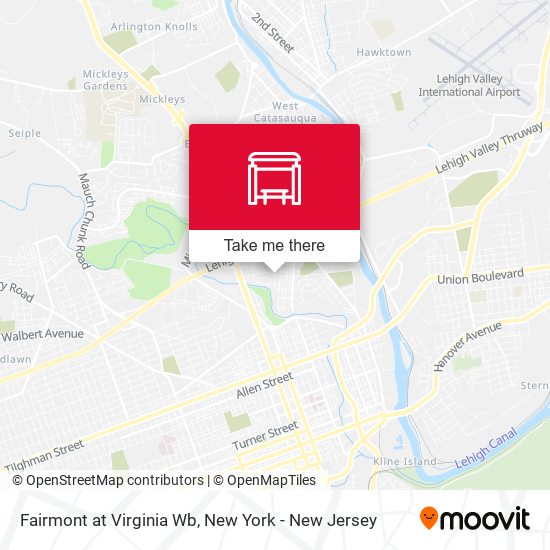 Mapa de Fairmont at Virginia Wb