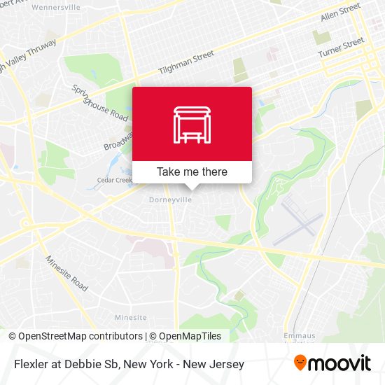 Mapa de Flexler at Debbie Sb