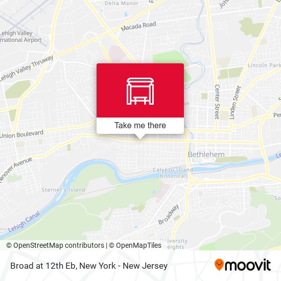 Mapa de Broad at 12th Eb