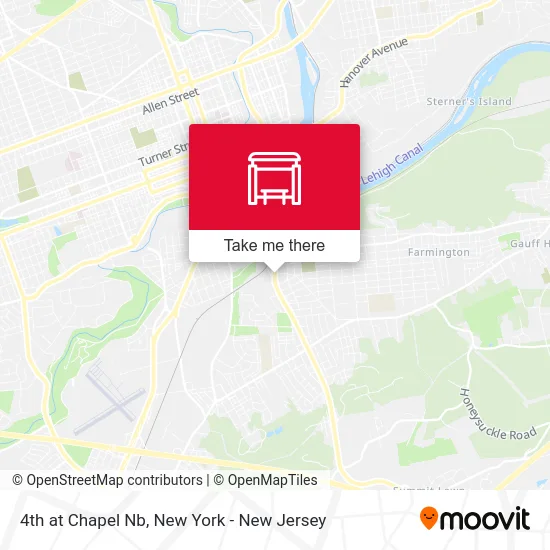 4th at Chapel Nb map