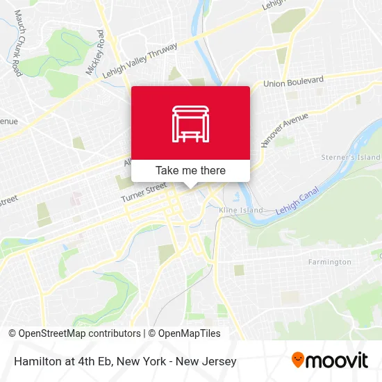 Hamilton at 4th Eb map