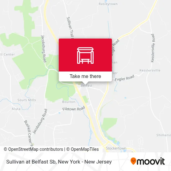Sullivan at Belfast Sb map