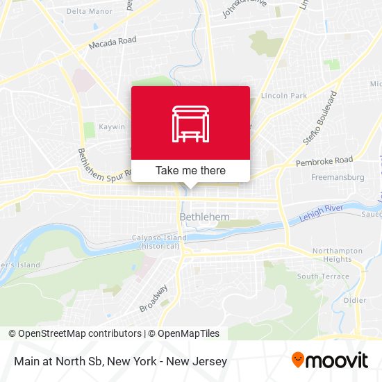Mapa de Main at North Sb