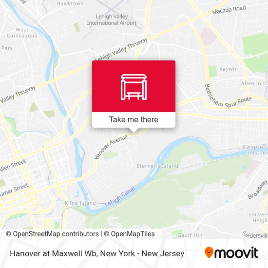 Hanover at Maxwell Wb map