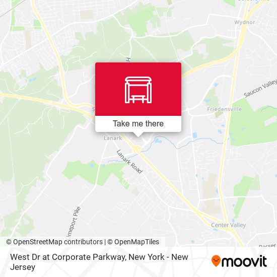 Mapa de West Dr at Corporate Parkway