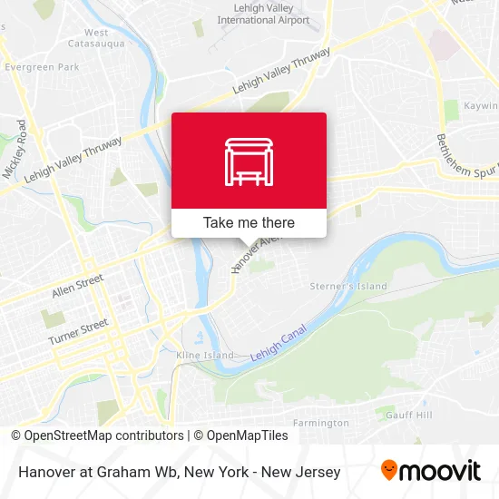 Hanover at Graham Wb map