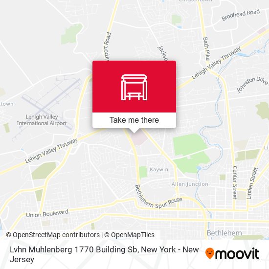 Mapa de Lvhn Muhlenberg 1770 Building Sb
