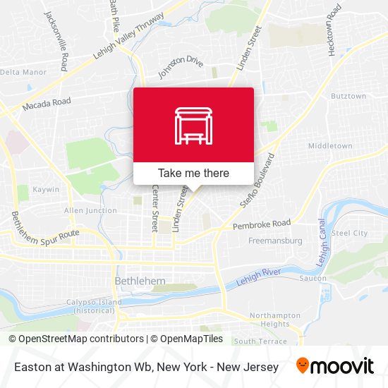Mapa de Easton at Washington Wb