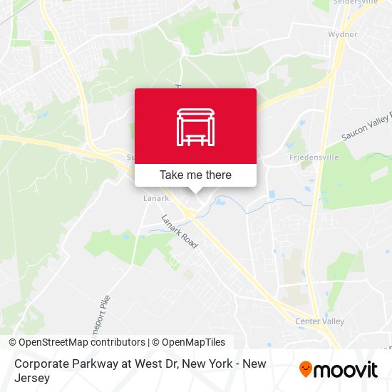 Mapa de Corporate Parkway at West Dr