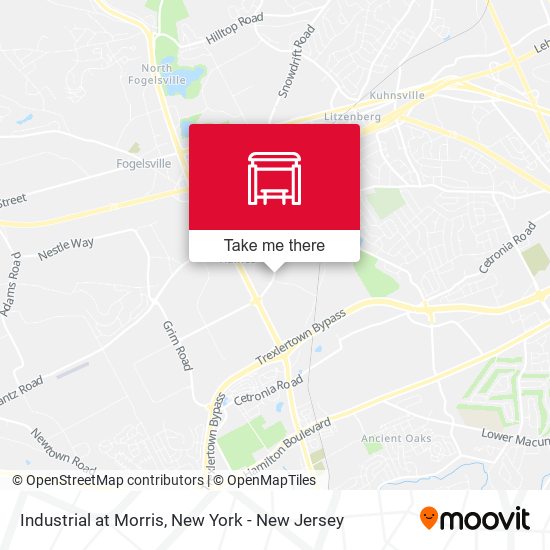 Mapa de Industrial at Morris