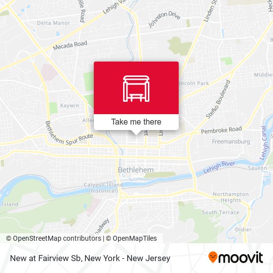 Mapa de New at Fairview Sb