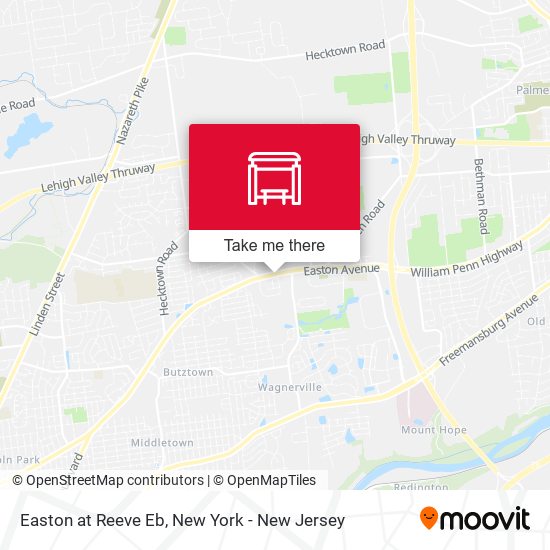 Easton at Reeve Eb map