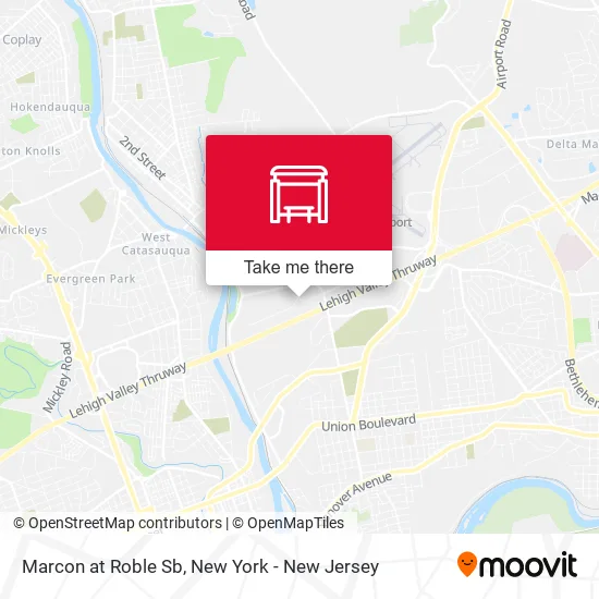 Marcon at Roble Sb map