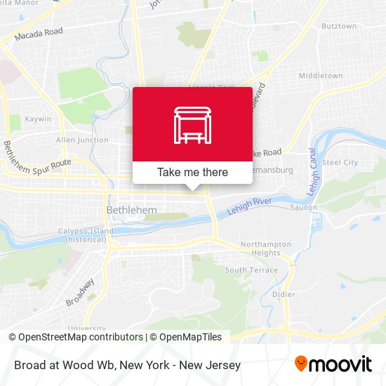 Mapa de Broad at Wood Wb