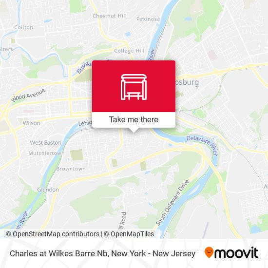 Mapa de Charles at Wilkes Barre Nb