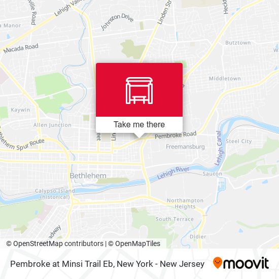 Pembroke at Minsi Trail Eb map
