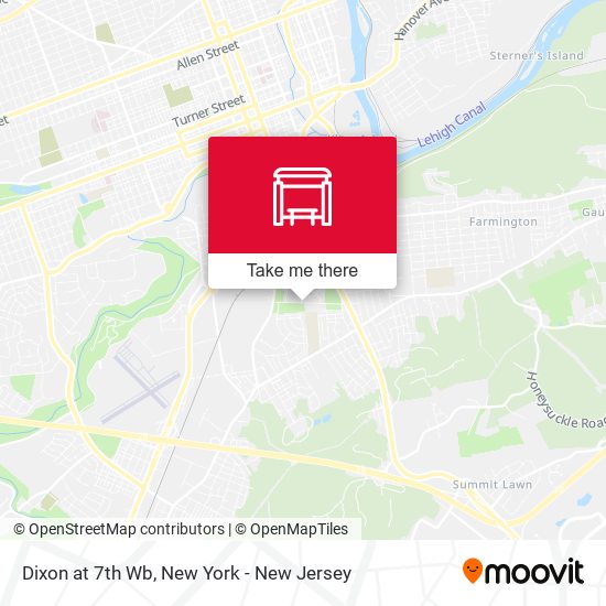 Mapa de Dixon at 7th Wb