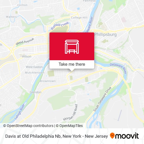 Mapa de Davis at Old Philadelphia Nb