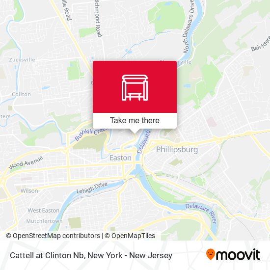 Mapa de Cattell at Clinton Nb