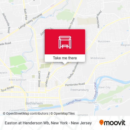Mapa de Easton at Henderson Wb