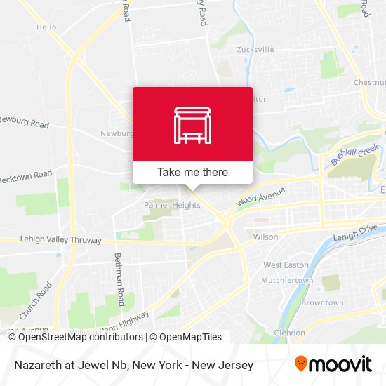 Mapa de Nazareth at Jewel Nb