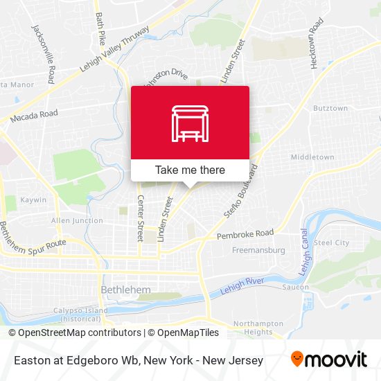 Mapa de Easton at Edgeboro Wb