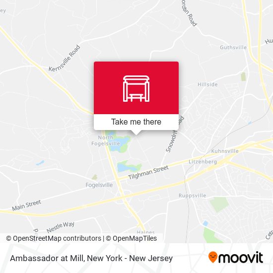 Mapa de Ambassador at Mill