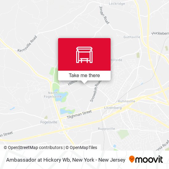 Mapa de Ambassador at Hickory Wb