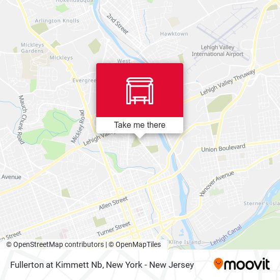 Mapa de Fullerton at Kimmett Nb