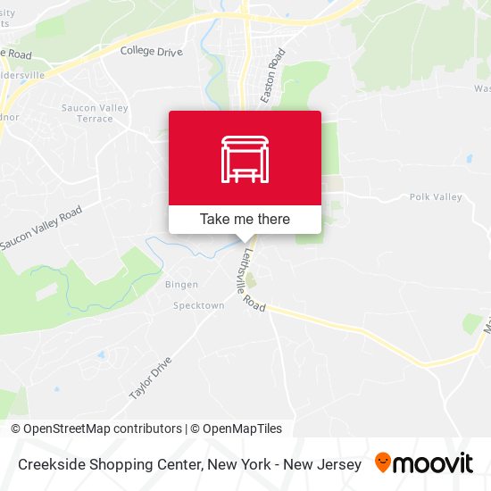 Mapa de Creekside Shopping Center