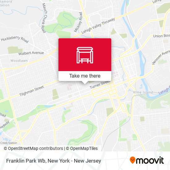 Mapa de Franklin Park Wb