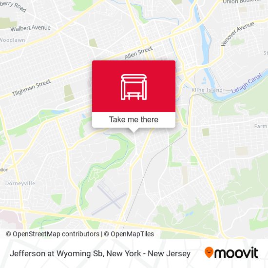 Mapa de Jefferson at Wyoming Sb