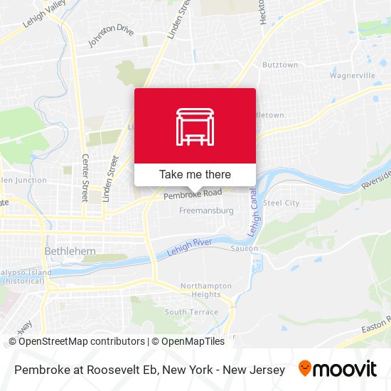Mapa de Pembroke at Roosevelt Eb