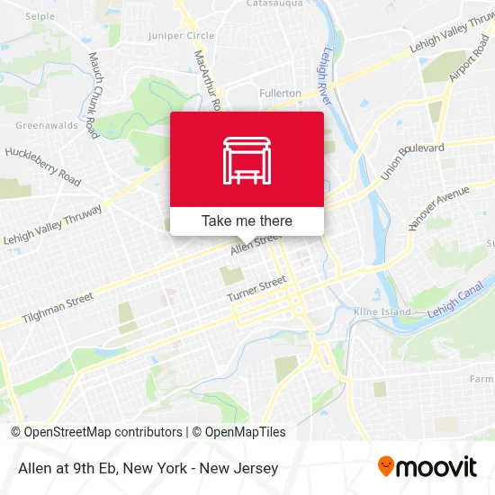 Allen at 9th Eb map