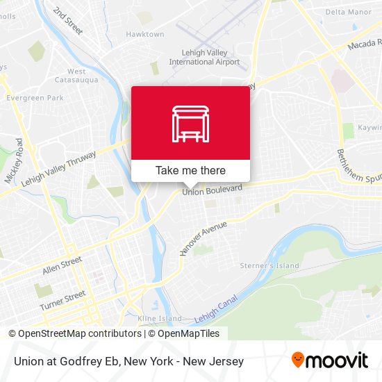 Mapa de Union at Godfrey Eb