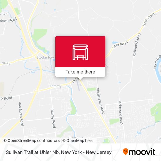 Mapa de Sullivan Trail at Uhler Nb