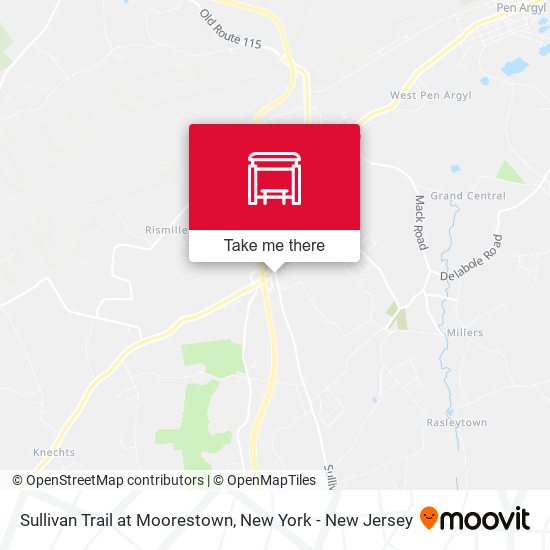 Mapa de Sullivan Trail at Moorestown