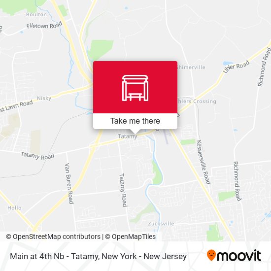 Mapa de Main at 4th Nb - Tatamy