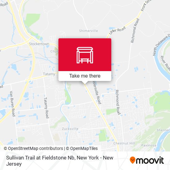 Sullivan Trail at Fieldstone Nb map