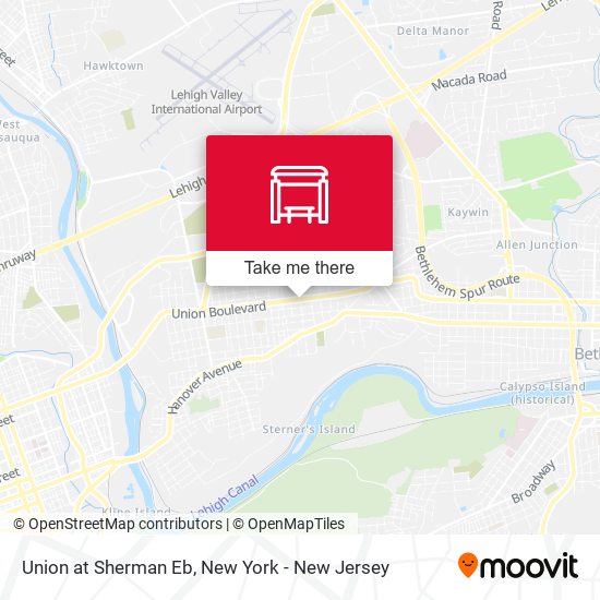 Mapa de Union at Sherman Eb