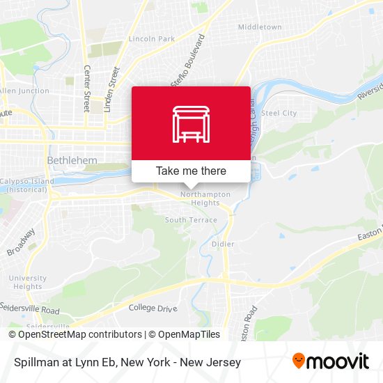 Mapa de Spillman at Lynn Eb