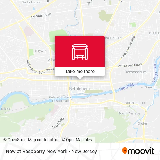 New at Raspberry map