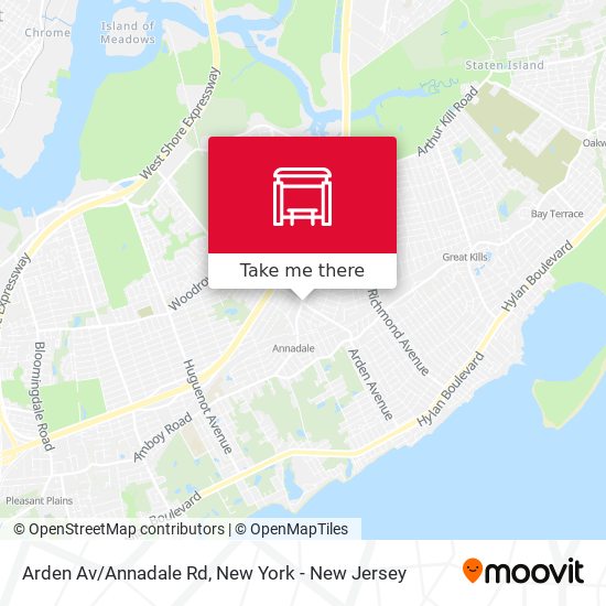 Mapa de Arden Av/Annadale Rd