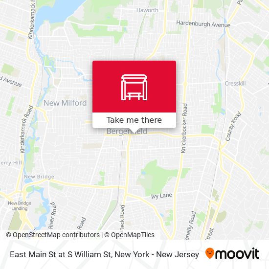 Mapa de East Main St at S William St