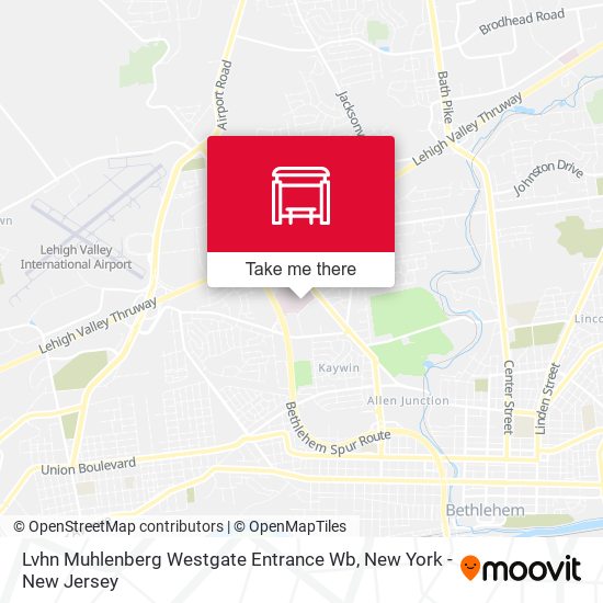 Lvhn Muhlenberg Westgate Entrance Wb map