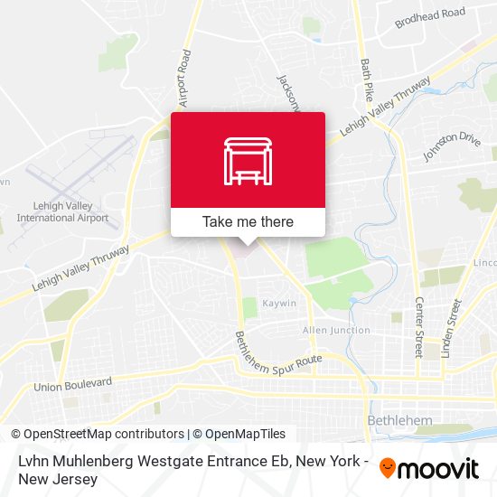 Mapa de Lvhn Muhlenberg Westgate Entrance Eb